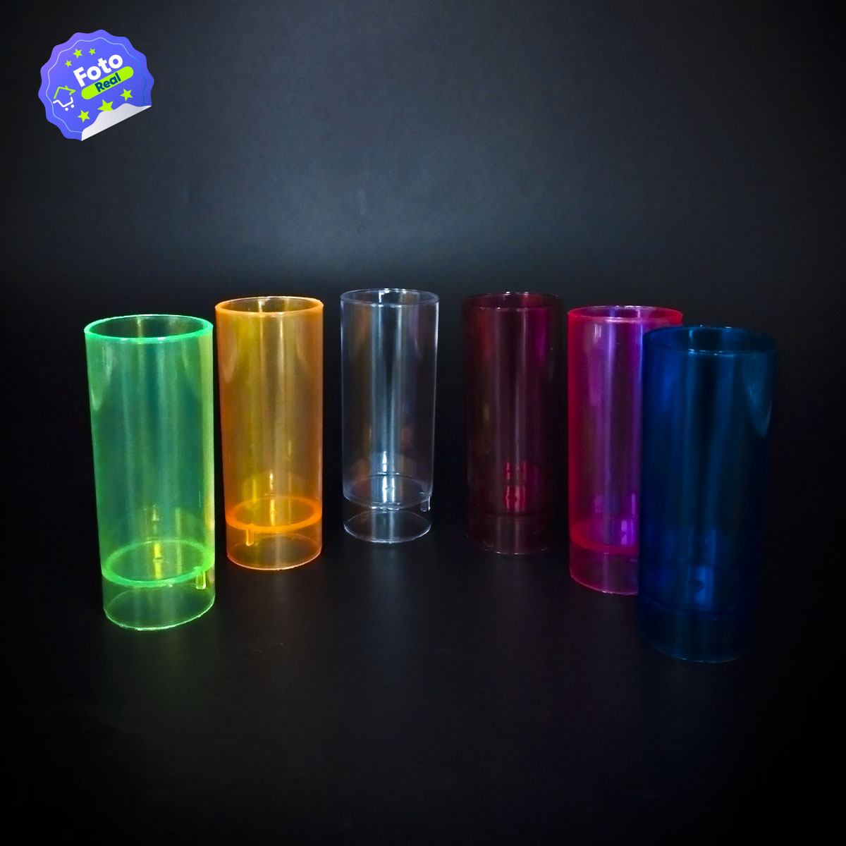Miniatura 3 de Copas Tequileras x6 Shots Colores 20NZ